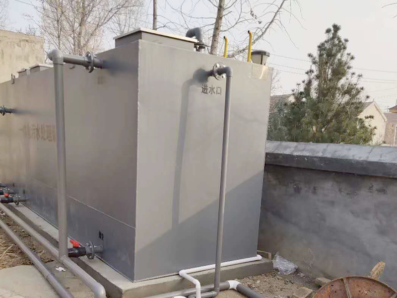 四川市宜賓縣生活污水處理安裝現(xiàn)場